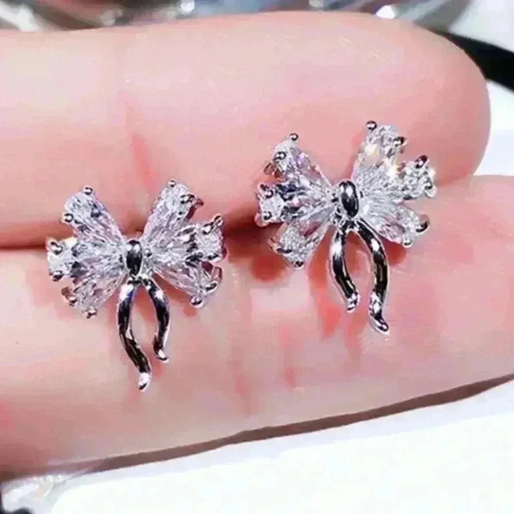 💎Unique Creative Designer Cute Bow Knot Stud Earrings, GPMB1534